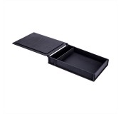 Коробка для фото з відділенням для флеш-пам'яті модель 2 фото 10х15 чорний