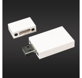 Флеш-пам'ять модель 3 USB 2.0 8 Гб білий