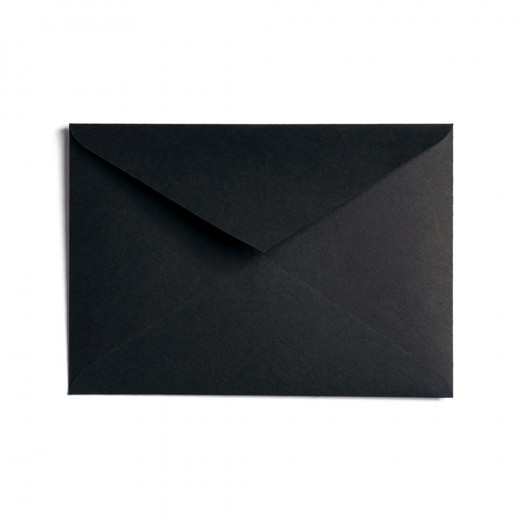 Конверт модель 1 щільність паперу 170 г розмір С6 чорний