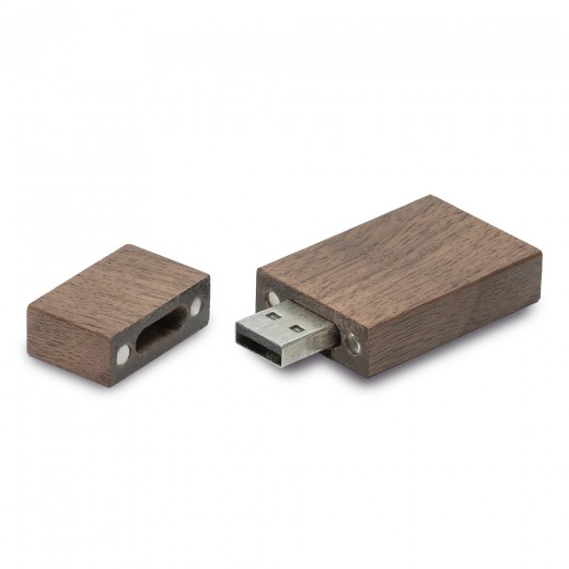 Флеш-пам'ять модель 3 USB 2.0 32 Гб палісандр