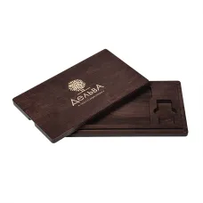 Футляр для фото з відділенням для флеш-пам'яті модель 3 фото 10х15 палісандр