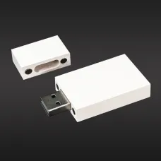 Флеш-пам'ять модель 3 USB 2.0 32 Гб білий